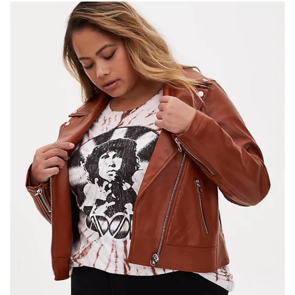 Torrid Faux Leather Jacket